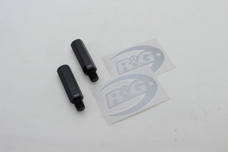 R&G Racing Mirror Risers, Black | MR0004BK