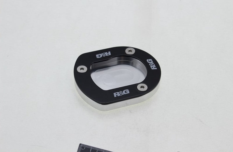 R&G Racing Kickstand Shoe, Black/Silver | PKS0039SI