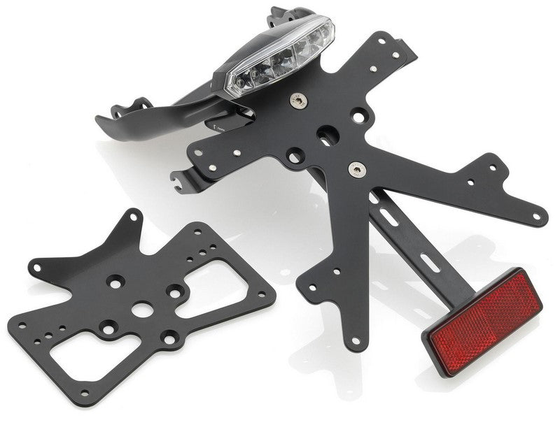 Rizoma License plate holder kit with Fox Tail Light | PT216B