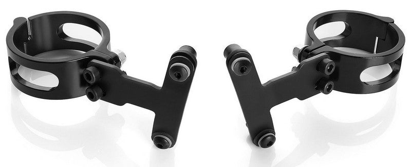 Rizoma Windscreen mounting kit ZHD091 (front fork Ø 49 mm) | ZHD118BS