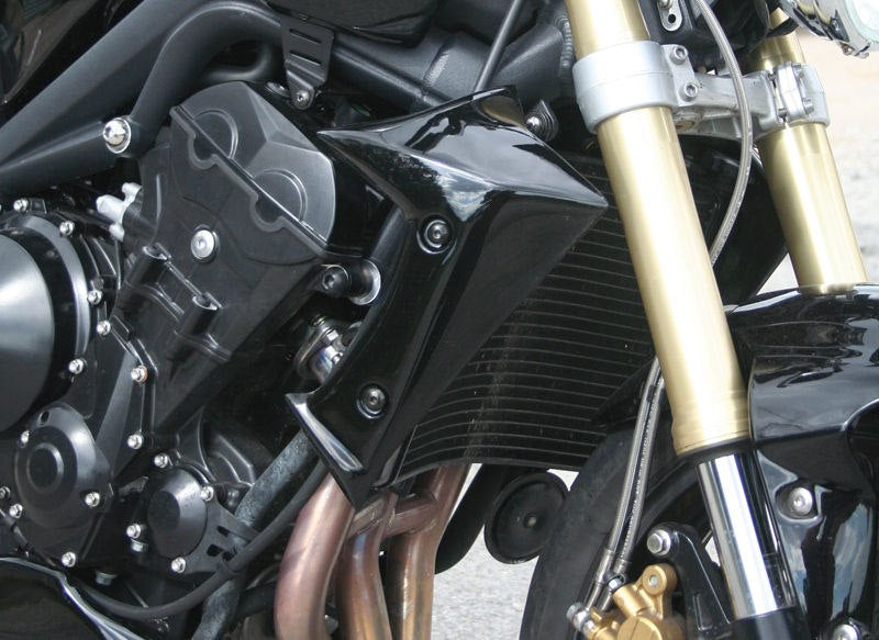 S2-Concept Radiator Scoops STREET TRIPLE painted | T678