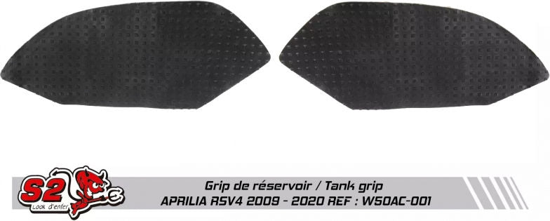 S2-Concept Tank grip pro : Kit for Aprilia RSV4 2009-2015 | W50AC-001