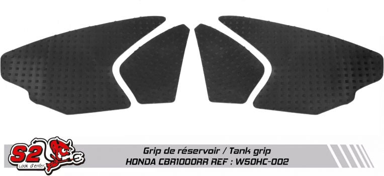 S2-Concept Tank grip pro : Kit for HONDA CBR1000RR 2012-2015 | W50HC-002