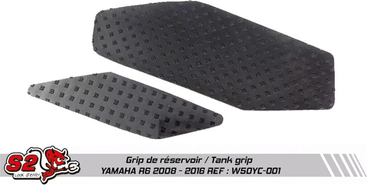 S2-Concept Tank grip pro : Kit for Yamaha R6 2008-2015 | W50YC-001