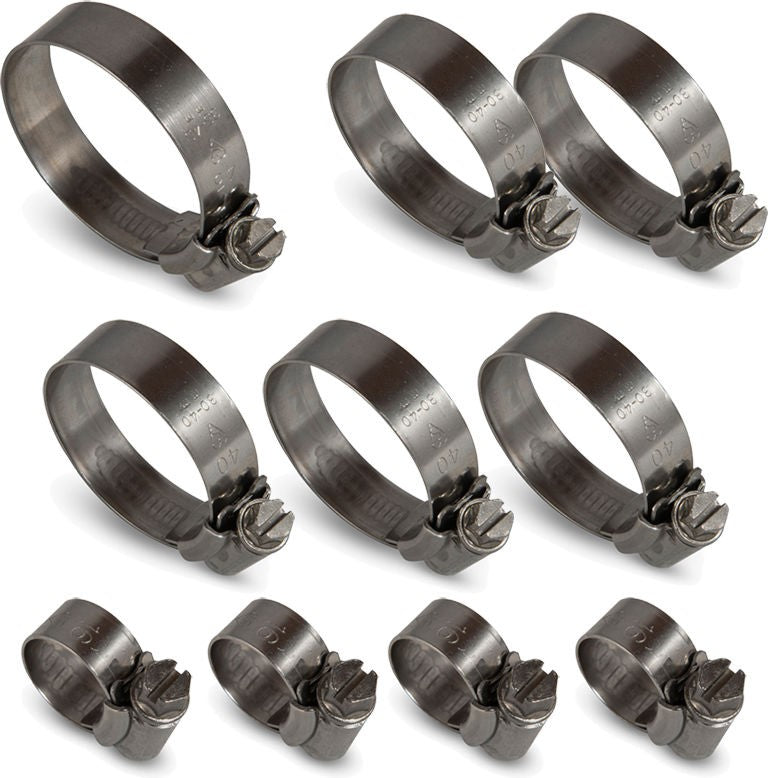 Samco Sport BMW M 1000 RR 2021 'Race Fit' Samco Sport Stainless Steel Radiator Hose Clamp Kit | CKBMW-10