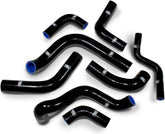 Samco Sport Ducati 996 R Testastretta 2001 8 Piece Samco Sport Silicone Radiator Coolant Hose Kit | DUC-10-BK