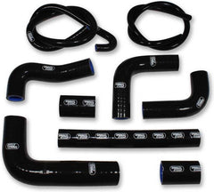 Samco Sport Ducati Monster S4 RS 2006 - 2009 9 Piece Samco Sport Silicone Radiator Coolant Hose Kit | DUC-11-BK