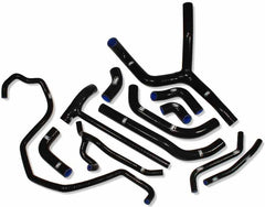 Samco Sport Ducati Diavel 1200 2011 - 2018 12 Piece Samco Sport Silicone Radiator Coolant Hose Kit | DUC-21-BK