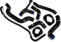 Samco Sport Ducati Monster 1200 / 1200 S / 1200 R (Euro 3) 2014-2020 9 Piece Samco Sport Samco Sport Silicone Radiator Coolant Hose Kit | DUC-26-BK