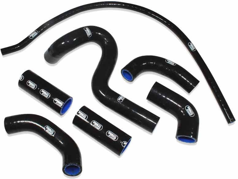 Samco Sport Ducati 749 S 2003 - 2007 7 Piece Samco Sport Silicone Radiator Coolant Hose Kit | DUC-5-BK