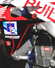 Samco Sport Honda CRF 450 R 2017 - 2020 4 Piece Samco Sport Silicone Radiator Coolant Hose Kit | HON-109-BU