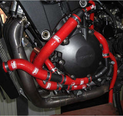 Samco Sport Honda CBR 1000 RR Fireblade 2004 - 2005 12 Piece Samco Sport Silicone Radiator Coolant Hose Kit | HON-11-RD