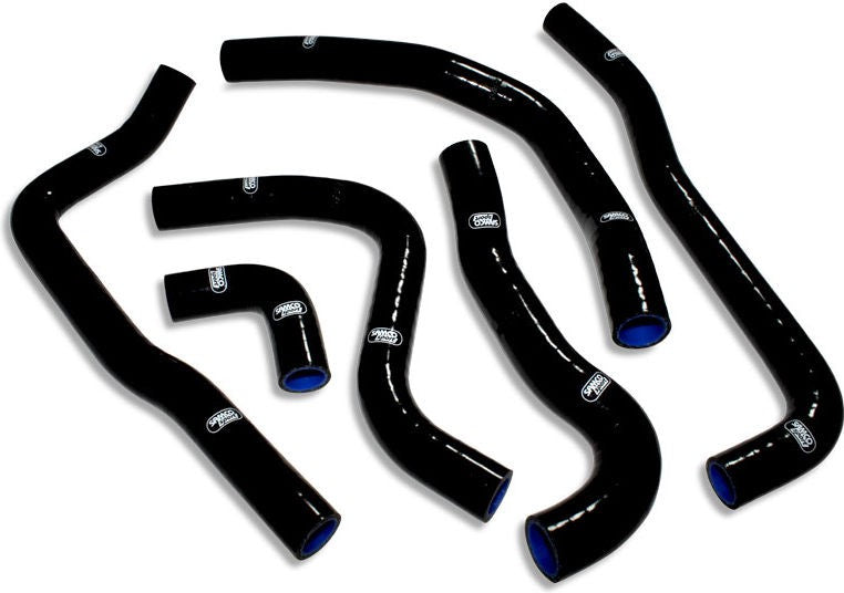 Samco Sport Honda Pacific Coast PC800 1989 - 1998 6 Piece Samco Sport Silicone Radiator Coolant Hose Kit | HON-119-BK