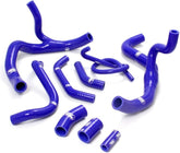 Samco Sport Honda CBR 1000 RR Fireblade SC59 (HRC Radiator Conversion) 2008 - 2011 9 Piece Samco Sport Silicone Radiator Coolant Hose Kit | HON-37-BU