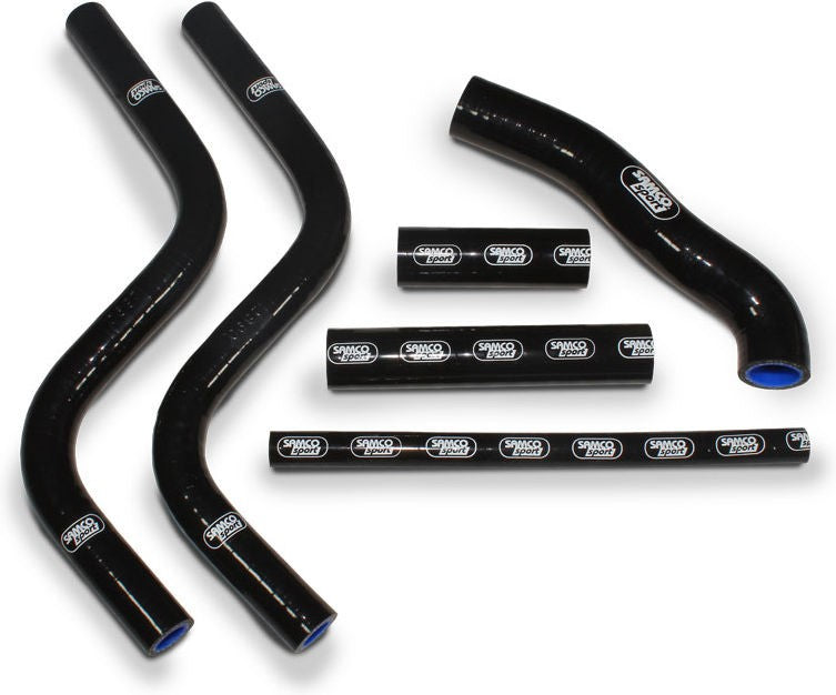 Samco Sport Honda CR 250 R 1988 - 1991 6 Piece Samco Sport Silicone Radiator Coolant Hose Kit | HON-45-BK
