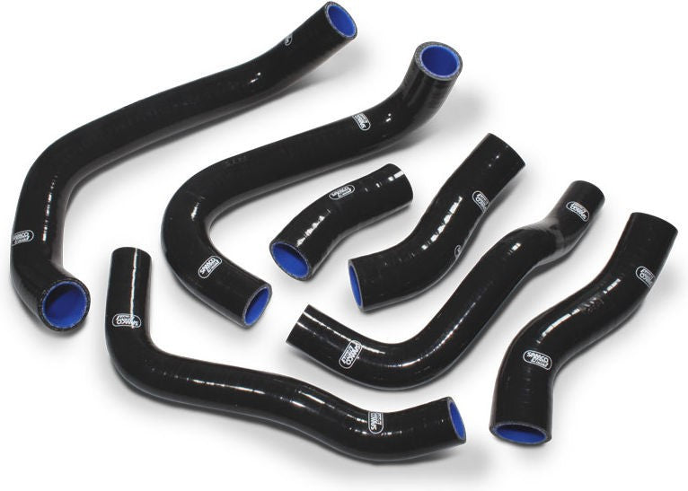 Samco Sport Honda CB 1000 Super Four (Big One) C211 1993 - 1999 7 Piece Samco Sport Silicone Radiator Coolant Hose Kit | HON-48-BK