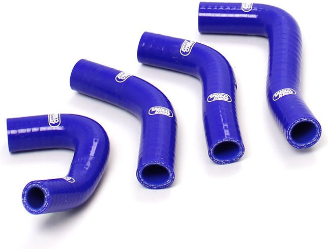 Samco Sport Honda NSR 125 JC20 1988 - 1994 4 Piece Samco Sport Silicone Radiator Coolant Hose Kit | HON-86-BU