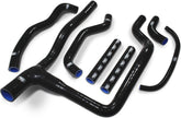 Samco Sport Honda Africa Twin XRV750 1993 - 2000 7 Piece Samco Sport Silicone Radiator Coolant Hose Kit | HON-99-BK