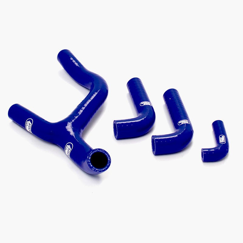 Samco Sport Husqvarna FE 250 2014 - 2016 4 Piece Y-Piece Race Design Samco Sport Silicone Radiator Coolant Hose Kit | HUS-24-BU