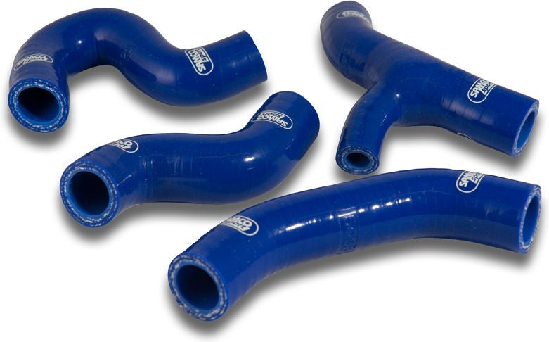 Samco Sport Husqvarna FE 450 2017 - 2019 4 Piece OEM Replacement Samco Sport Silicone Radiator Coolant Hose Kit | HUS-37-BU