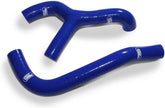Samco Sport Husqvarna TC 65 2017 - 2021 2 Piece Samco Sport Y-Piece Race Design Silicone Radiator Coolant Hose Kit | HUS-43-BU