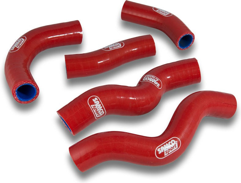 Samco Sport Kawasaki KLX 250 1998 - 2003 5 Piece Samco Sport Silicone Radiator Coolant Hose Kit | KAW-10-RD