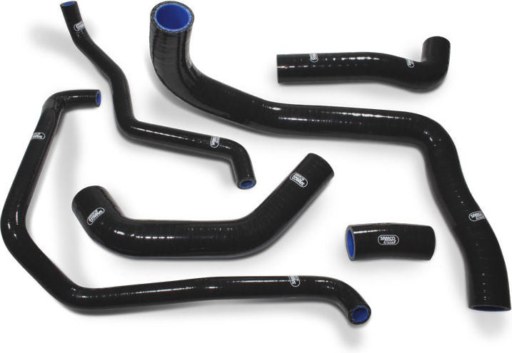 Samco Sport Kawasaki ZX 10R 2006 - 2007 6 Piece Samco Sport Silicone Radiator Coolant Hose Kit | KAW-13-BK