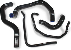 Samco Sport Kawasaki ZX 6R (B1 / B2) 2003 - 2004 5 Piece Samco Sport Silicone Radiator Coolant Hose Kit | KAW-19-BK