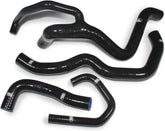Samco Sport Kawasaki ZX 6R 2009 - 2021 4 Piece Y-Piece Race Design Samco Sport Silicone Radiator Coolant Hose Kit | KAW-64-BK