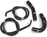 Samco Sport Kawasaki Ninja 650 2017 - 2020 4 Piece Samco Sport Silicone Radiator Coolant Hose Kit | KAW-89-BK