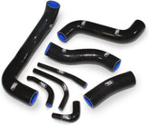Samco Sport Kawasaki ZRX 1100 R UK SPEC (With Carb De-Icer - All Years) 8 Piece Samco Sport Silicone Radiator Coolant Hose Kit | KAW-9-BK