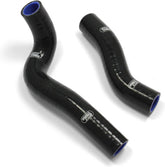 Samco Sport Kawasaki Ninja 400 2018 - 2020 2 Piece Samco Sport Silicone Radiator Coolant Hose Kit | KAW-91-BK