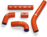Samco Sport KTM 125 EXC 2008 - 2011 5 Piece OEM Replacement Samco Sport Silicone Radiator Coolant Hose Kit | KTM-29-OR