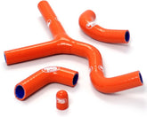 Samco Sport KTM 400 EXC 2000 - 2002 4 Piece Thermostat Bypass Samco Sport Silicone Radiator Coolant Hose Kit | KTM-46-OR