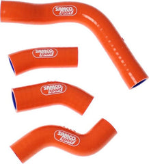 Samco Sport KTM 250 SX-F 2013 - 2015 4 Piece OEM Replacement Samco Sport Silicone Radiator Coolant Hose Kit | KTM-57-OR