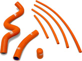 Samco Sport KTM RC 390 2014 - 2020 7 Piece Thermostat Bypass Samco Sport Silicone Radiator Coolant Hose Kit | KTM-76-OR