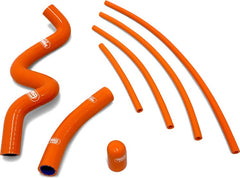 Samco Sport KTM RC 390 2014 - 2020 7 Piece Thermostat Bypass Samco Sport Silicone Radiator Coolant Hose Kit | KTM-76-OR