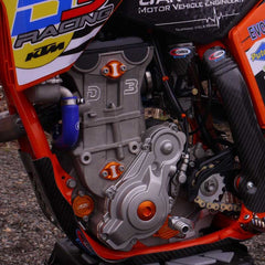Samco Sport KTM 450 SXS-F 2007 3 Piece Samco Sport Silicone Radiator Coolant Hose Kit | KTM-8-OR