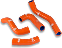 Samco Sport KTM 125 Duke / 125 RC 2014 - 2020 4 Piece Samco Sport Silicone Radiator Coolant Hose Kit | KTM-87-OR