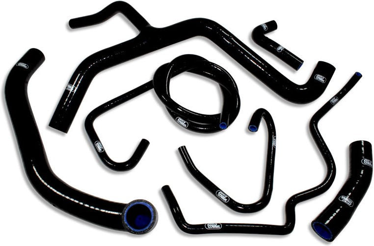 Samco Sport Triumph Tiger 800 XR / XC 2018 - 2019 7 Piece Samco Sport Silicone Radiator Coolant Hose Kit | TRI-19-BK