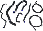 Samco Sport Triumph Street Triple 675 / 675R 2008 - 2012 8 Piece Samco Sport Silicone Radiator Coolant Hose Kit | TRI-6-BK