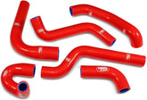 Samco Sport Yamaha SZR 660 4SU 1995 - 1998 6 Piece Samco Sport Silicone Radiator Coolant Hose Kit | YAM-35-RD