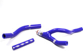 Samco Sport Yamaha YZ 250 F 2014-2018 3 Piece Samco Sport Y Piece Race Design Silicone Radiator Coolant Hose Kit | YAM-64-BU