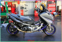 Samco Sport Yamaha TMax 530 10 Piece 2012 - 2014 Samco Sport Silicone Radiator Coolant Hose Kit | YAM-68-BU