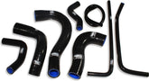 Samco Sport Yamaha FJ 09 2017 - 2018 8 Piece Samco Sport Silicone Radiator Coolant Hose Kit | YAM-84-BK