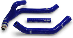 Samco Sport Yamaha WR 450 F 2019-2021 Y-Piece Race Design with Alloy Insert 3 Piece Samco Sport Silicone Radiator Coolant Hose Kit | YAM-86-BU