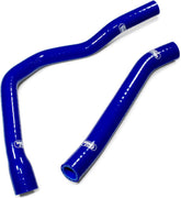 Samco Sport Yamaha YZ 85 2019-2021 2 Piece Samco Sport Silicone Radiator Coolant Hose Kit | YAM-90-BU