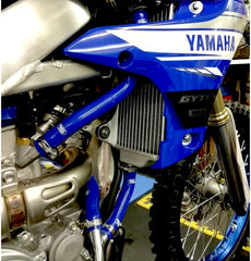 Samco Sport Yamaha WR 250 F 2020 - 2021 4 Piece OEM Replacement Samco Sport Silicone Radiator Coolant Hose Kit | YAM-91-BU