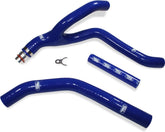 Samco Sport Yamaha WR 250 F 2020 - 2021 3 Piece Samco Sport Y-Piece Race Design Silicone Radiator Coolant Hose Kit | YAM-92-BU