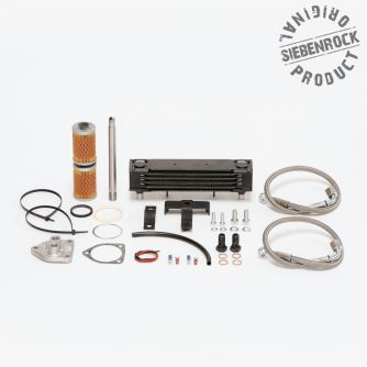 Siebenrock Oil Cooler Kit Centered For BMW R2V Boxer Models G/S,St/Gs/R80R R100R | 1142400
